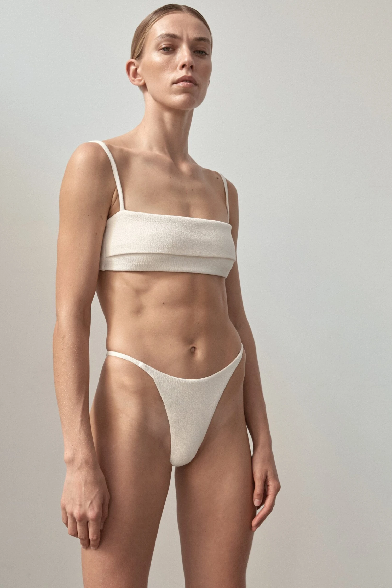 Ziah | Rio Bottom Bouclê - Ecru 2 Ziah | Rio Bottom Bouclê - Ecru - Image 2