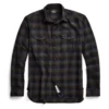 RRL By Ralph Lauren Plaid Brushed Workshirt Green / Blue