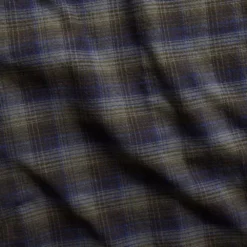 RRL By Ralph Lauren Plaid Brushed Workshirt Green / Blue -Clothing Shop 22192 3