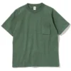 Jackman Dotsume Pocket Tee Ash Green