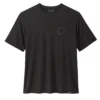 Patagonia Capilene Cool Daily Graphic Shirt Spoke Stencil: Black