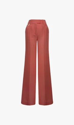 Zimmermann | Kaleidoscope Wide Leg Pant - Lipstick