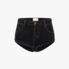 One Teaspoon | Bandit Low Waist Short - Worn Black