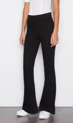 Frame Denim | The Jetset Flare - Sheen Noir