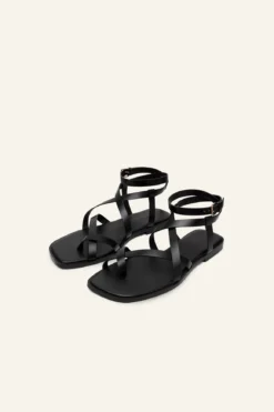 A.Emery | Evia Sandal - Black -Clothing Shop A.EXM2022412 BLACK 2 1160x 8e738bee 983e 4637 ae54 be1b1d545488