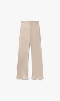 Silk Laundry | Bias Cut Pants - Hazelnut