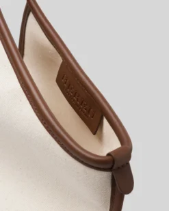 Hereu | Calella Leather Trimmed Tote Bag - Beige/Chestnut -Clothing Shop CF0A1908 940x 7047b70f 696f 48a4 91b4 2decc9ed80a8