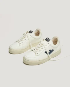 Flamingos Life | Classic 70s Sneaker - Off White / Navy -Clothing Shop CLASSIC70 OFF WHITE NAVY ECRU 1 2048x 186542e8 c662 472d 9b6a 306ea23212c2