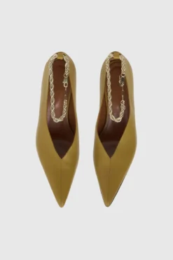 Camilla And Marc | Antonia Pump - Mustard -Clothing Shop Camilla and marc Antonia Leather Pump Mustard heel 4 640x960 2x adc25662 2272 440a b751 96389b1fb0dc
