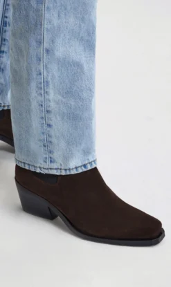 Deadly Ponies | Rider Boot - Suede Soot 7 Deadly Ponies | Rider Boot - Suede Soot -Clothing Shop DeadlyPoniesE COM 69