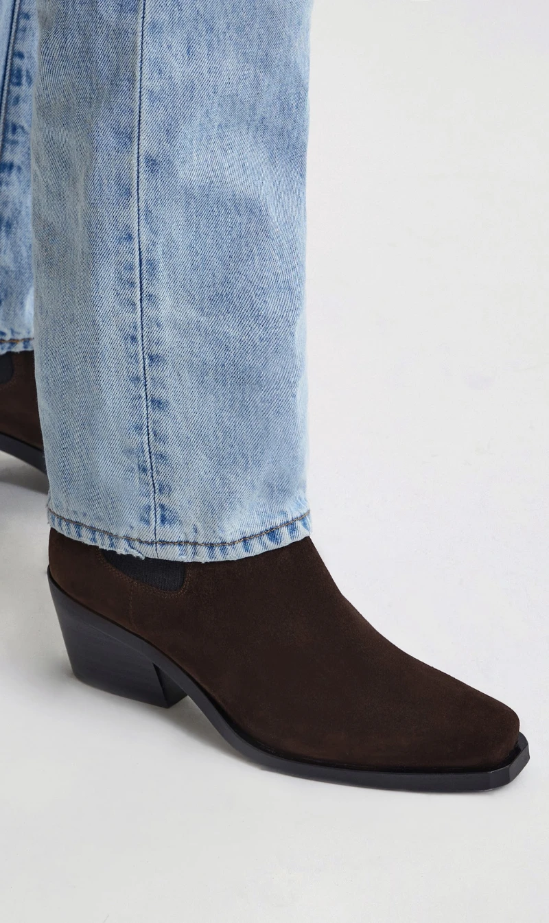 Deadly Ponies | Rider Boot - Suede Soot 3 Deadly Ponies | Rider Boot - Suede Soot - Image 3