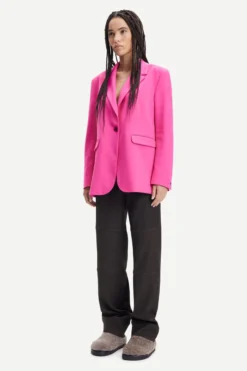 Samsoe Samsoe | Haven Blazer - Fandango Pink -Clothing Shop F21100157 172033TCX 4
