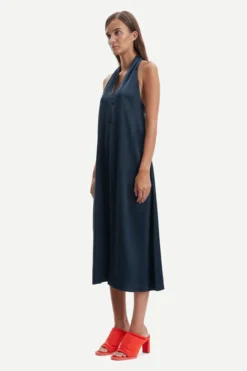Samsoe Samsoe | Cille Dress - Salute 8 Samsoe Samsoe | Cille Dress - Salute -Clothing Shop F23100174 194011TCX 4