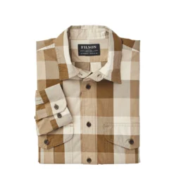 Filson Feather Cloth Shirt Tan Olive Khaki -Clothing Shop Filson Feather Cloth Shirt Tan Olive Khaki 3