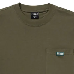 Filson S/S Ranger Solid One Pocket T-Shirt Service Green -Clothing Shop Filson S S Ranger Solid One Pocket T Shirt Service Green Filson 1658677746