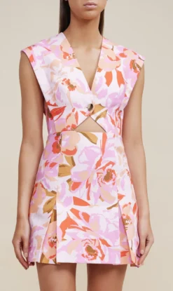 ACLER | Quincy Dress - Peony Harvest