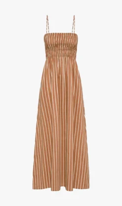 Faithfull The Brand | Marieka Midi Dress - Adia Stripe