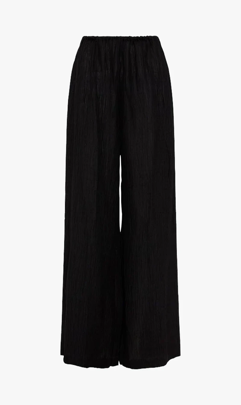 Faithfull The Brand | Rupina Pants - Black 1 Faithfull The Brand | Rupina Pants - Black