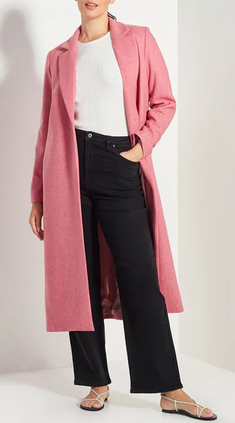 Juliette Hogan | Arthur Coat - Rosy 1 Juliette Hogan | Arthur Coat - Rosy