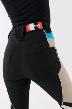 P.E NATION P. E Nation | St. Moritz Snow Pant - Black -Clothing Shop PENATION EDIT SNOW MAY22 SNOW22 S03 028