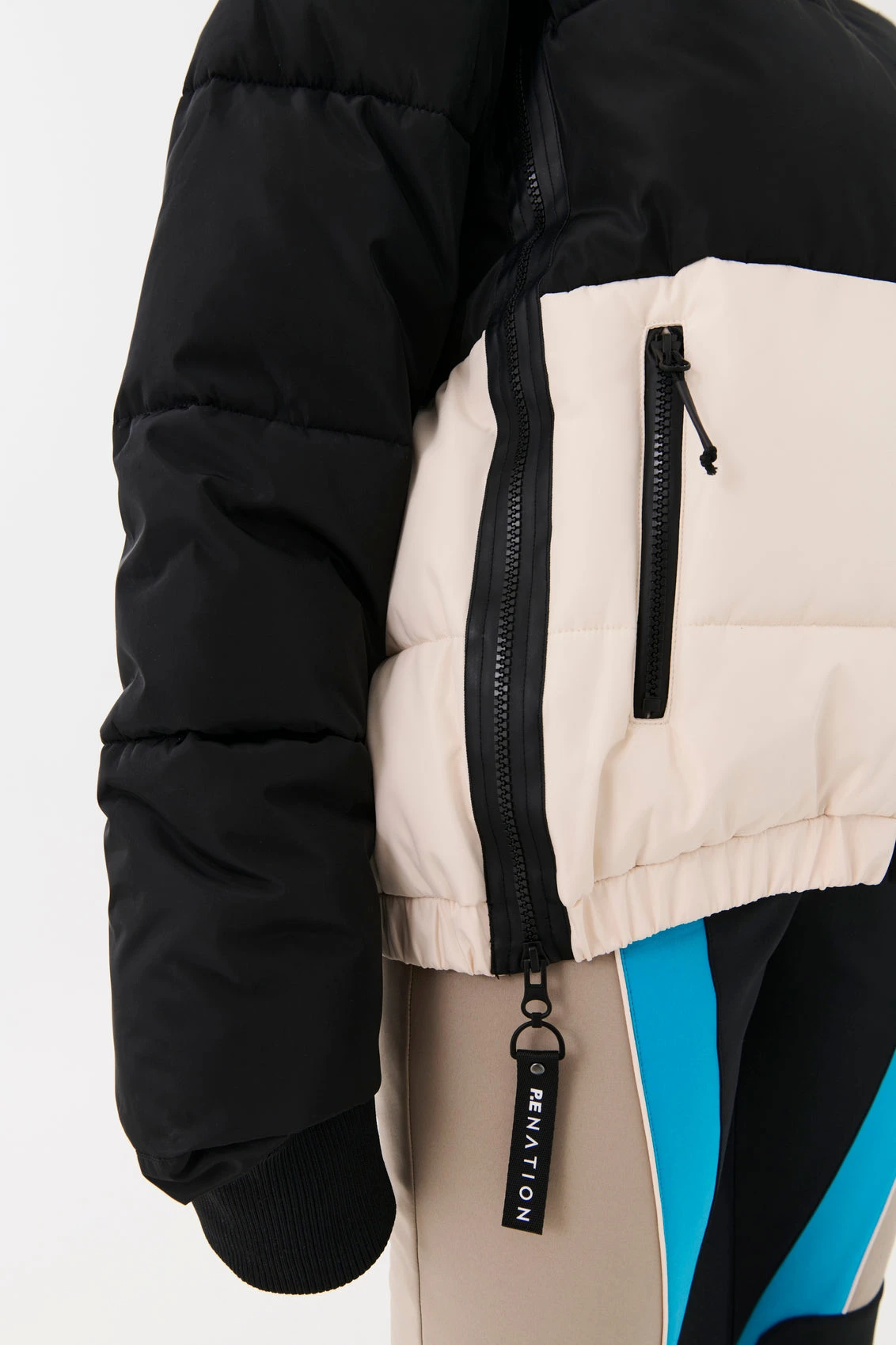 P.E NATION P. E Nation | Rocket Air Snow Jacket - Black 2 P.E NATION P. E Nation | Rocket Air Snow Jacket - Black - Image 2