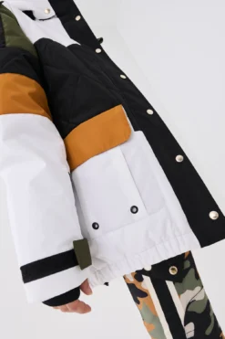 P.E NATION P. E Nation | Chicane Snow Jacket - Optic White -Clothing Shop PENATION EDIT SNOW MAY22 SNOW22 S10 014