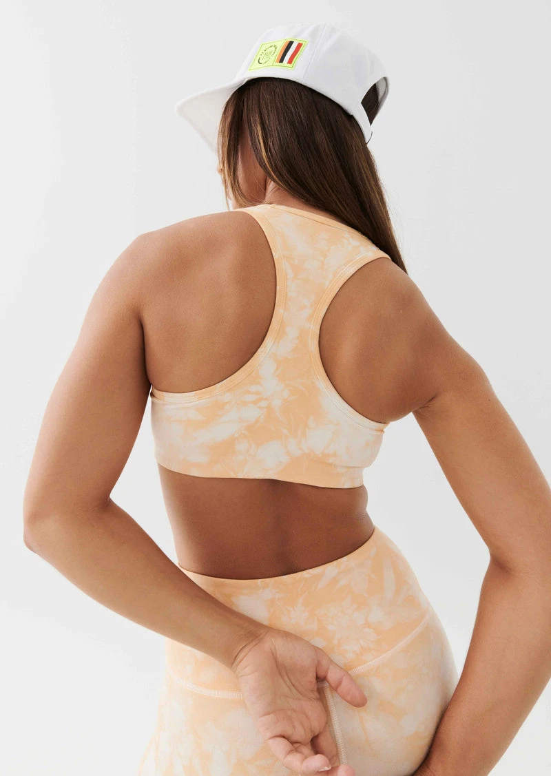 P.E Nation | React Sports Bra - Golden Sand 5 P.E Nation | React Sports Bra - Golden Sand - Image 5