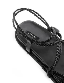 La Tribe | Plaited Sandal - Black -Clothing Shop PLAITEDSANDALBLKWR3 1080x f15ee871 5ddc 46d0 92e7 80da29ab1b1d