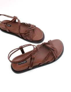 La Tribe | Plaited Sandal - Chocolate -Clothing Shop PLAITEDSANDALCHOCWR2 1080x f2acfcee a759 4470 8e25 546c53c7a97e