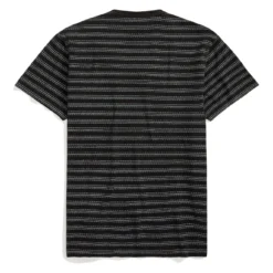 Clothing Shop -Clothing Shop RRLbyRalphLaurenIndigoStripedJerseyT ShirtBlackMulti30076 4