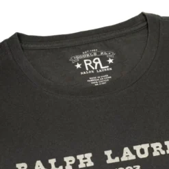 RRL By Ralph Lauren Graphic Logo T-Shirt Faded Black Canvas 6 RRL By Ralph Lauren Graphic Logo T-Shirt Faded Black Canvas -Clothing Shop Ralph Lauren SS RRL Logo Tee Faded Black Canvas 3 600x600 1