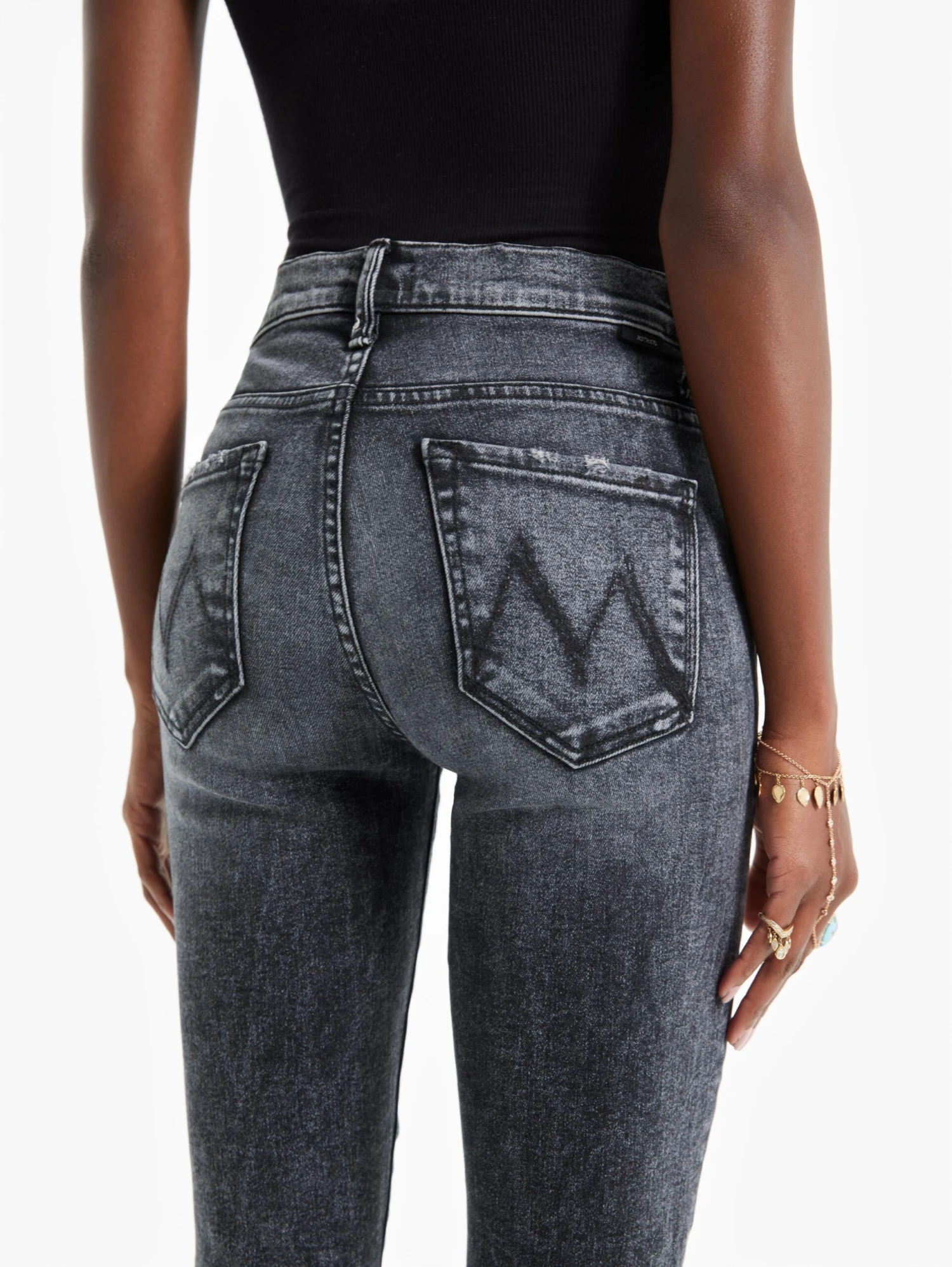 Mother Denim | The Insider Crop - Train Stops 4 Mother Denim | The Insider Crop - Train Stops - Image 4