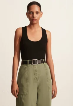 Matteau | Relaxed Cargo Pant - Oregano 8 Matteau | Relaxed Cargo Pant - Oregano -Clothing Shop The Ribbed Tank Cargo Pant Black Oregano 3 1440x 499e145e efdd 441c a028 4fcb49a12920