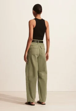 Matteau | Relaxed Cargo Pant - Oregano 9 Matteau | Relaxed Cargo Pant - Oregano -Clothing Shop The Ribbed Tank Cargo Pant Black Oregano 4 1440x 74a508fb 5786 4449 bf80 b303f9863708