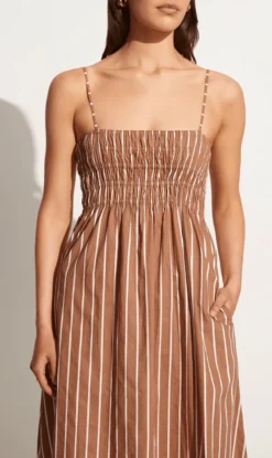 Faithfull The Brand | Marieka Midi Dress - Adia Stripe -Clothing Shop Untitleddesign 2023 02 22T090402.334