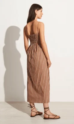 Faithfull The Brand | Marieka Midi Dress - Adia Stripe -Clothing Shop Untitleddesign 2023 02 22T090427.337