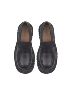 Karen Walker | Bea Chunky Loafer - Black -Clothing Shop bea chunky loafer kwf011 black back 0660116001639344306