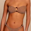 Hunza G | Gloria Bikini - Metallic Cocoa