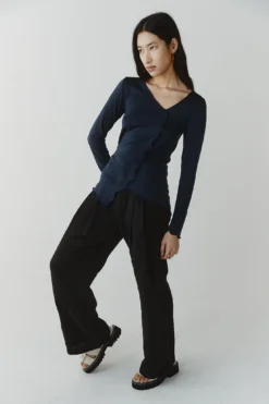 Marle | Sara Top - Blueberry -Clothing Shop p 020965cb cace 4135 80a5 bfe8b63400e1