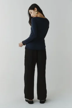 Marle | Sara Top - Blueberry -Clothing Shop p 12b57700 62c6 4ba3 bf66 de4afdc8c156