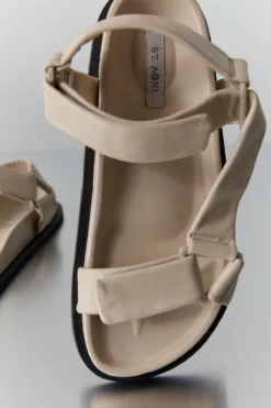 ST. AGNI | Padded Sportsu Sandal - Ecru 11 ST. AGNI | Padded Sportsu Sandal - Ecru -Clothing Shop p 35361d58 5182 47a6 a39a 622ba911a1d5