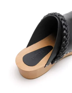La Tribe | Anika Wooden Clog - Black 12 La Tribe | Anika Wooden Clog - Black -Clothing Shop p 59215358 8d2f 4509 ac49 ed4a703c8013