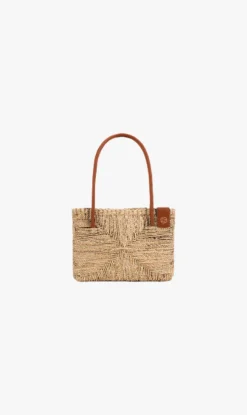 Deadly Ponies | Rush Tote Mini - Natural 11 Deadly Ponies | Rush Tote Mini - Natural -Clothing Shop rushtotemininatural