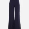 Zimmermann | Silk Wide Leg Pant - Navy