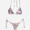 Zimmermann | Vitali Crochet Edge Bikini - Cornflower Floral