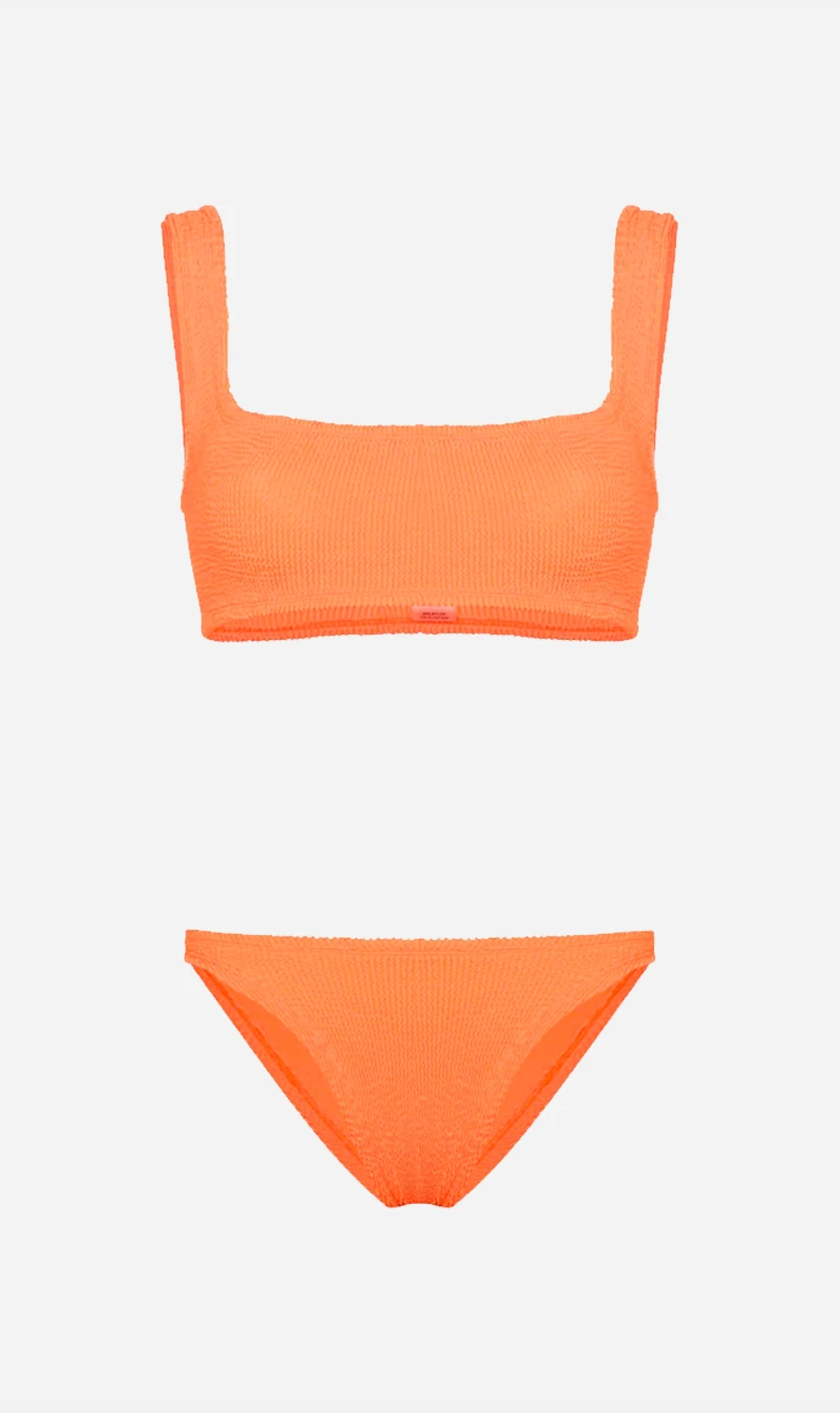 Hunza G | Xandra Bikini - Orange 1 Hunza G | Xandra Bikini - Orange
